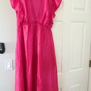 Charming Pink Women’s Dress